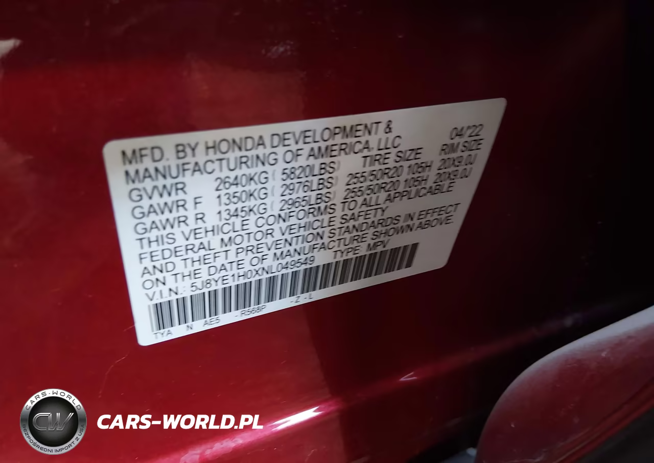 2022 Acura Mdx A-Spec Package VIN:5J8YE1H0XNL049549 - 9