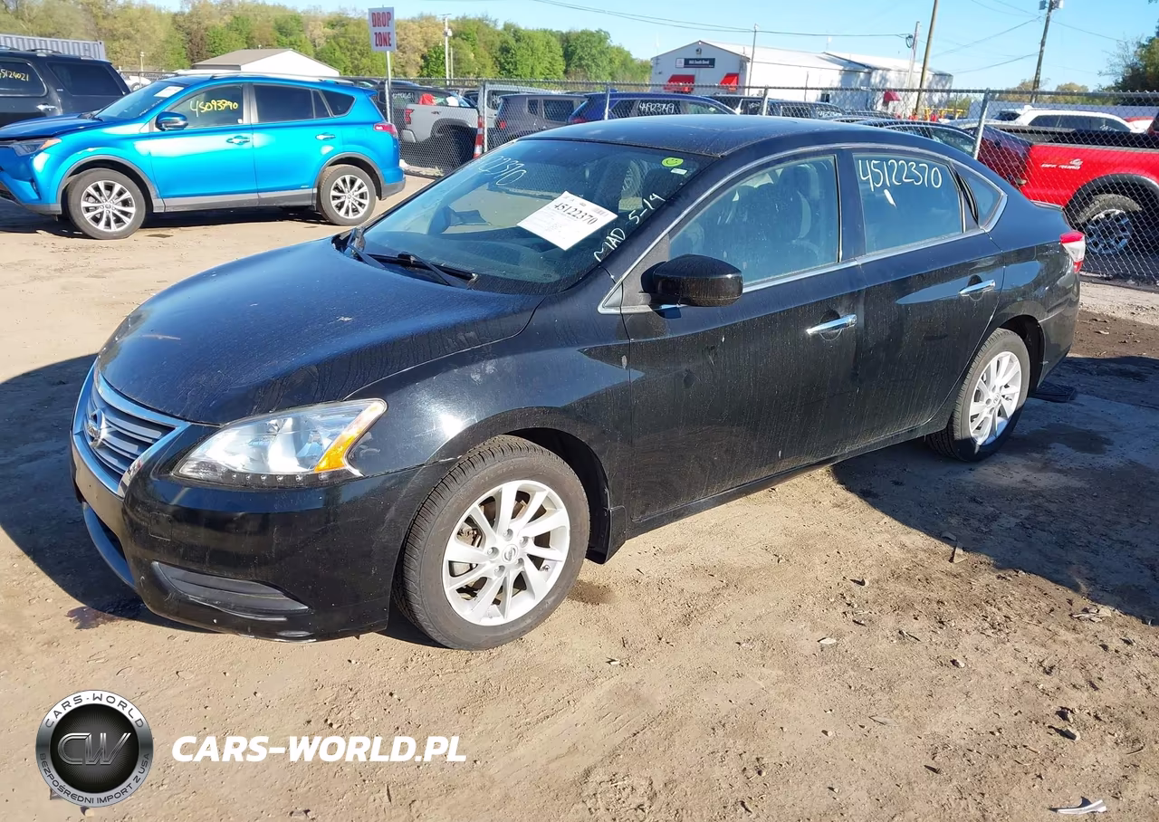 2015 Nissan Sentra Sv VIN:3N1AB7AP8FY299029 - 2