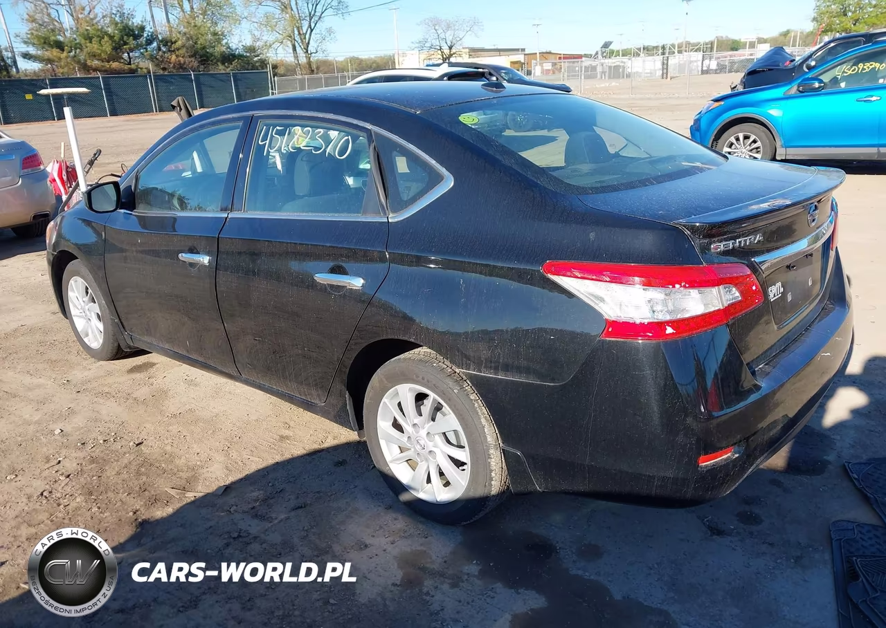 2015 Nissan Sentra Sv VIN:3N1AB7AP8FY299029 - 3