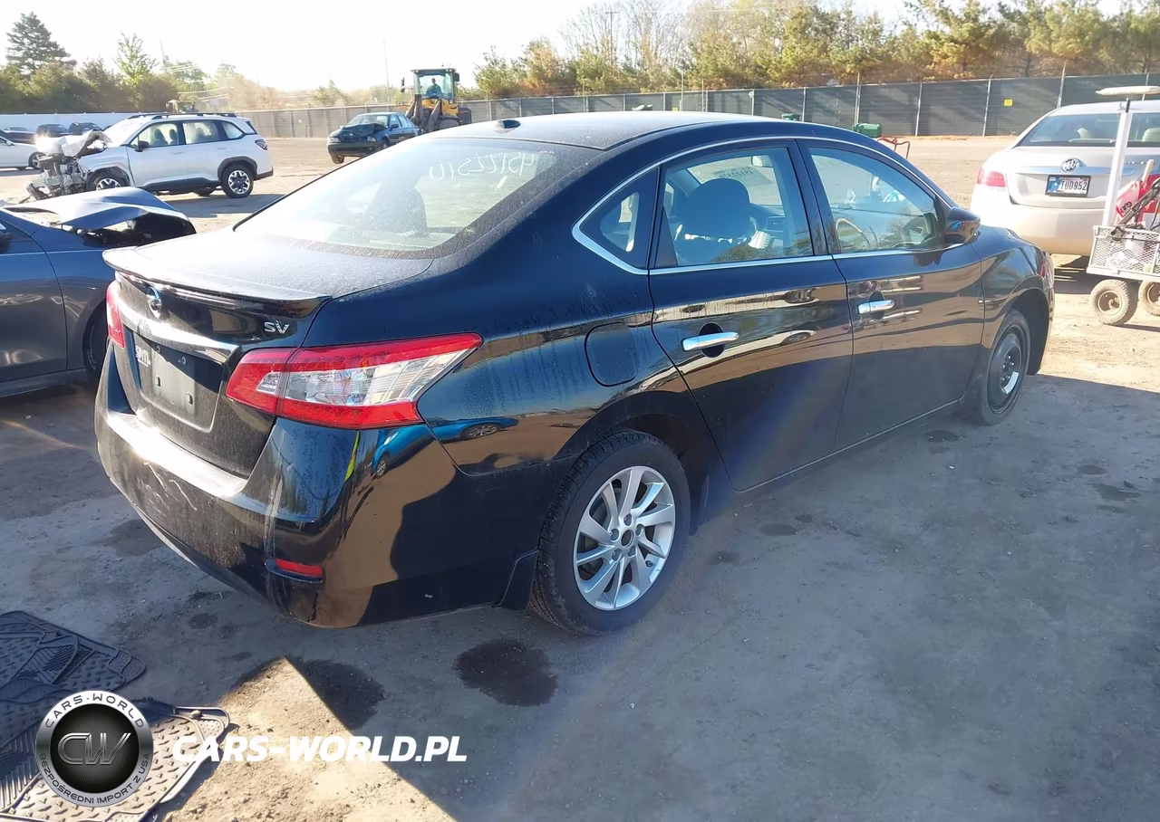 2015 Nissan Sentra Sv VIN:3N1AB7AP8FY299029 - 4