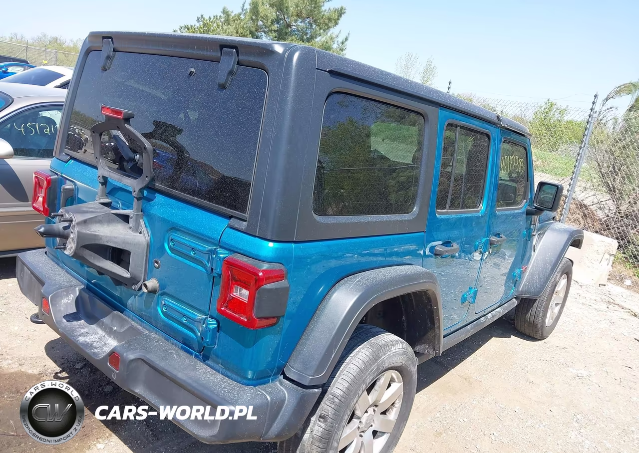 2019 Jeep Wrangler Unlimited Sport S 4X4 VIN:1C4HJXDGXKW536597 - 4