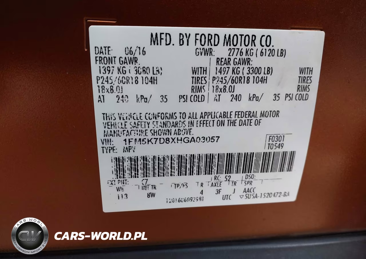 2017 Ford Explorer Xlt VIN:1FM5K7D8XHGA03057 - 9