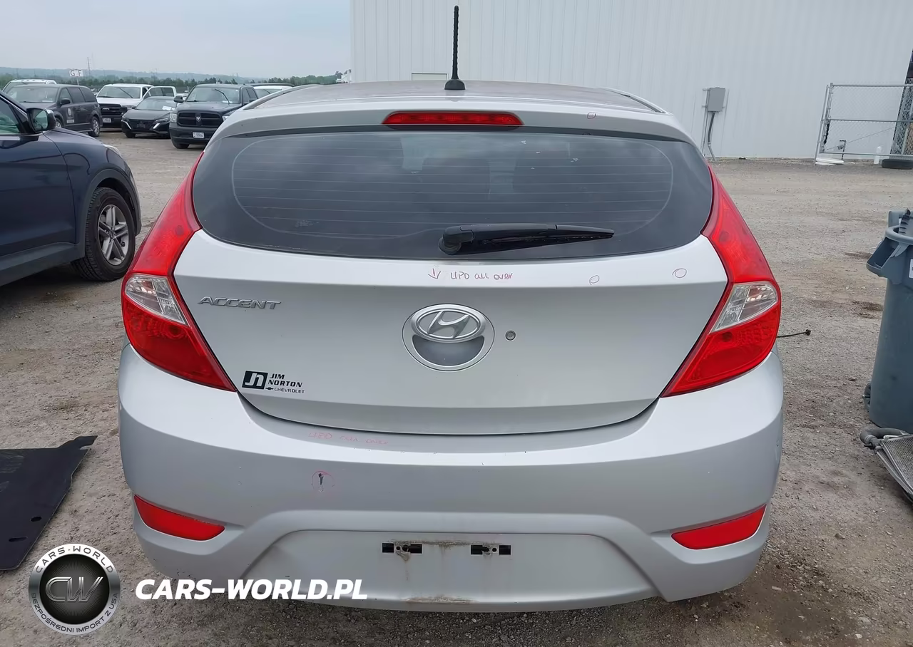 2015 Hyundai Accent Gs VIN:KMHCT5AE2FU212584 - 17