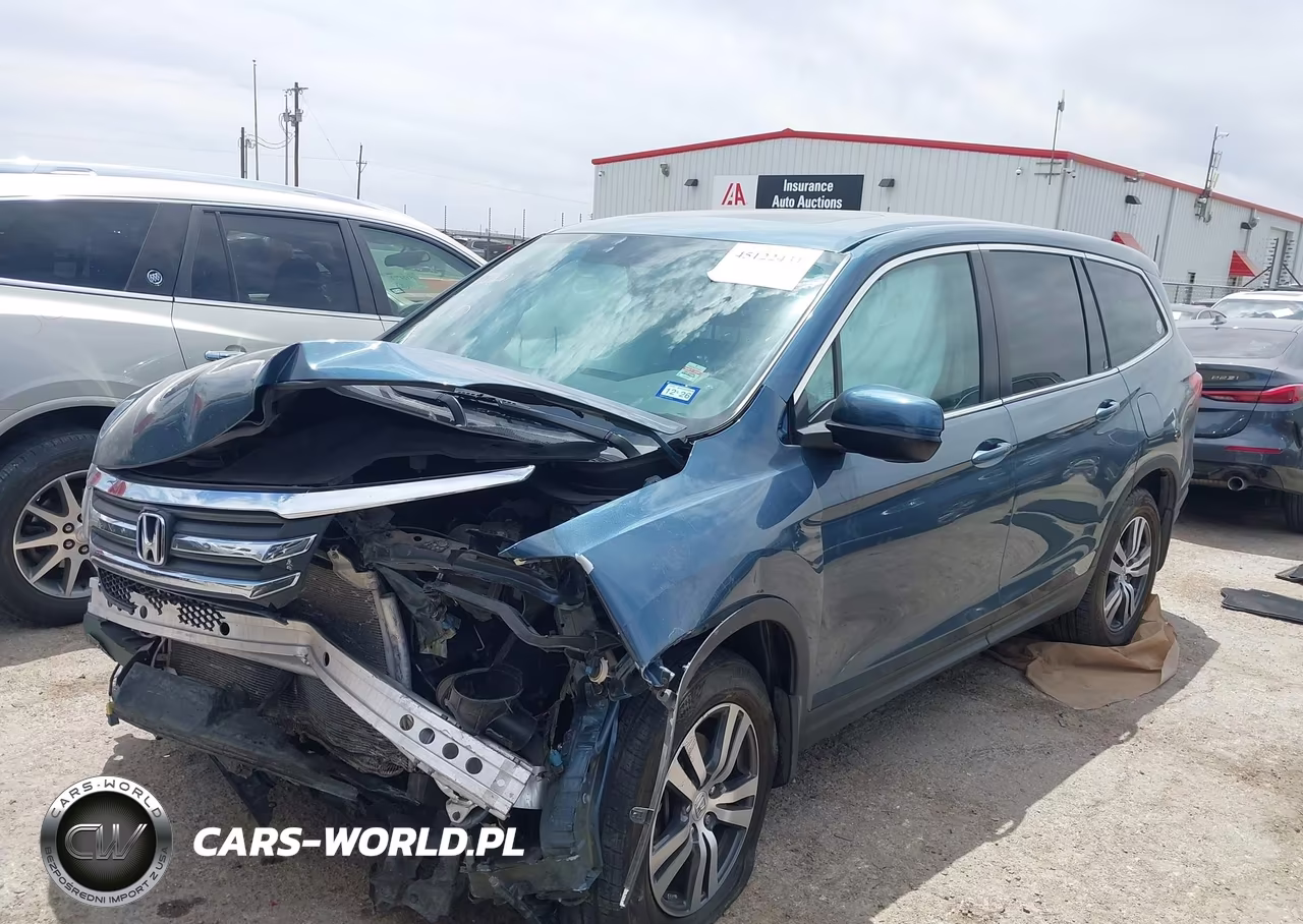 2017 Honda Pilot Ex-L VIN:5FNYF6H87HB071806 - 2