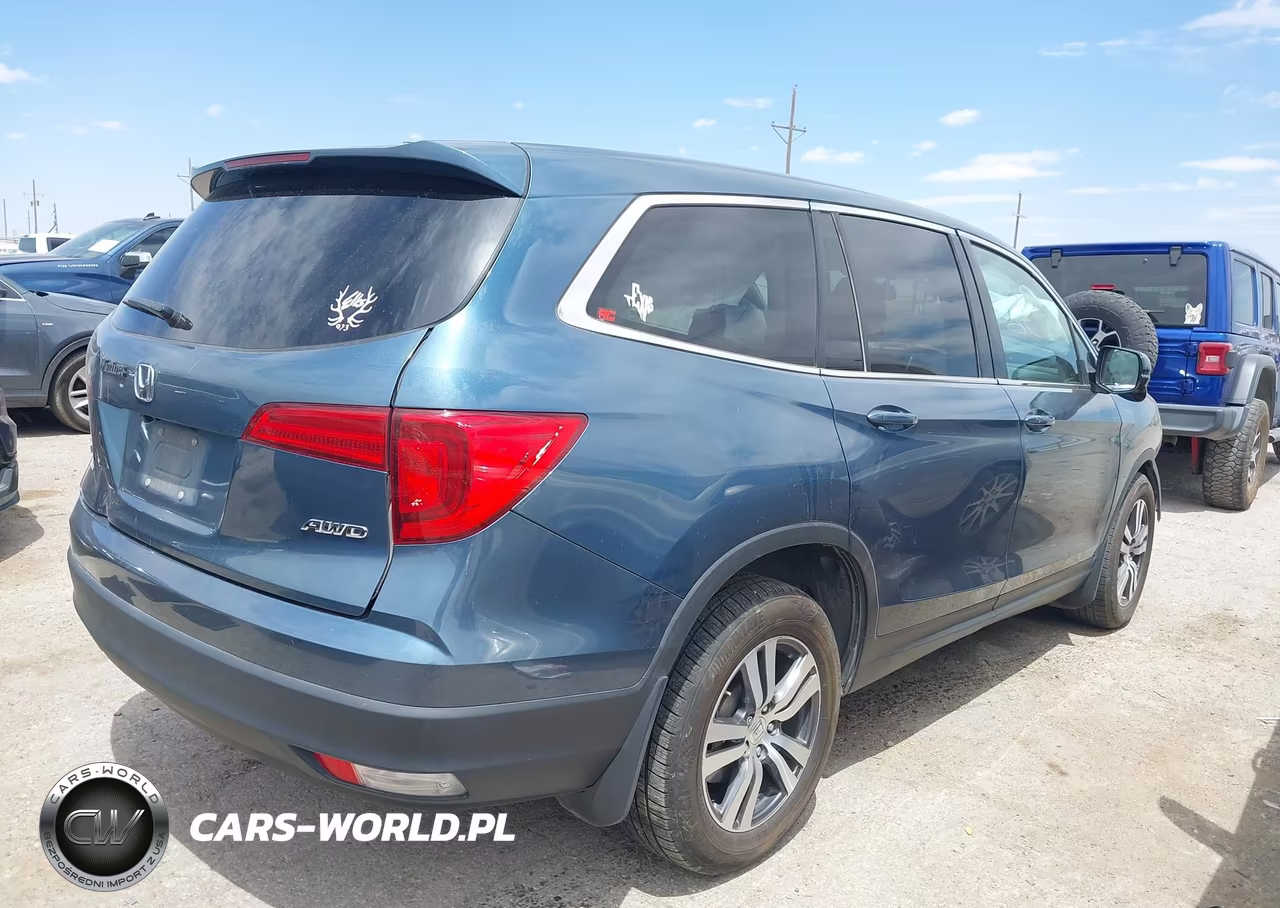 2017 Honda Pilot Ex-L VIN:5FNYF6H87HB071806 - 4