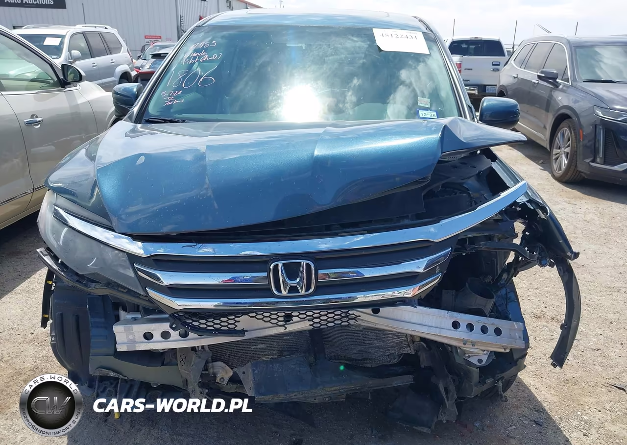 2017 Honda Pilot Ex-L VIN:5FNYF6H87HB071806 - 6