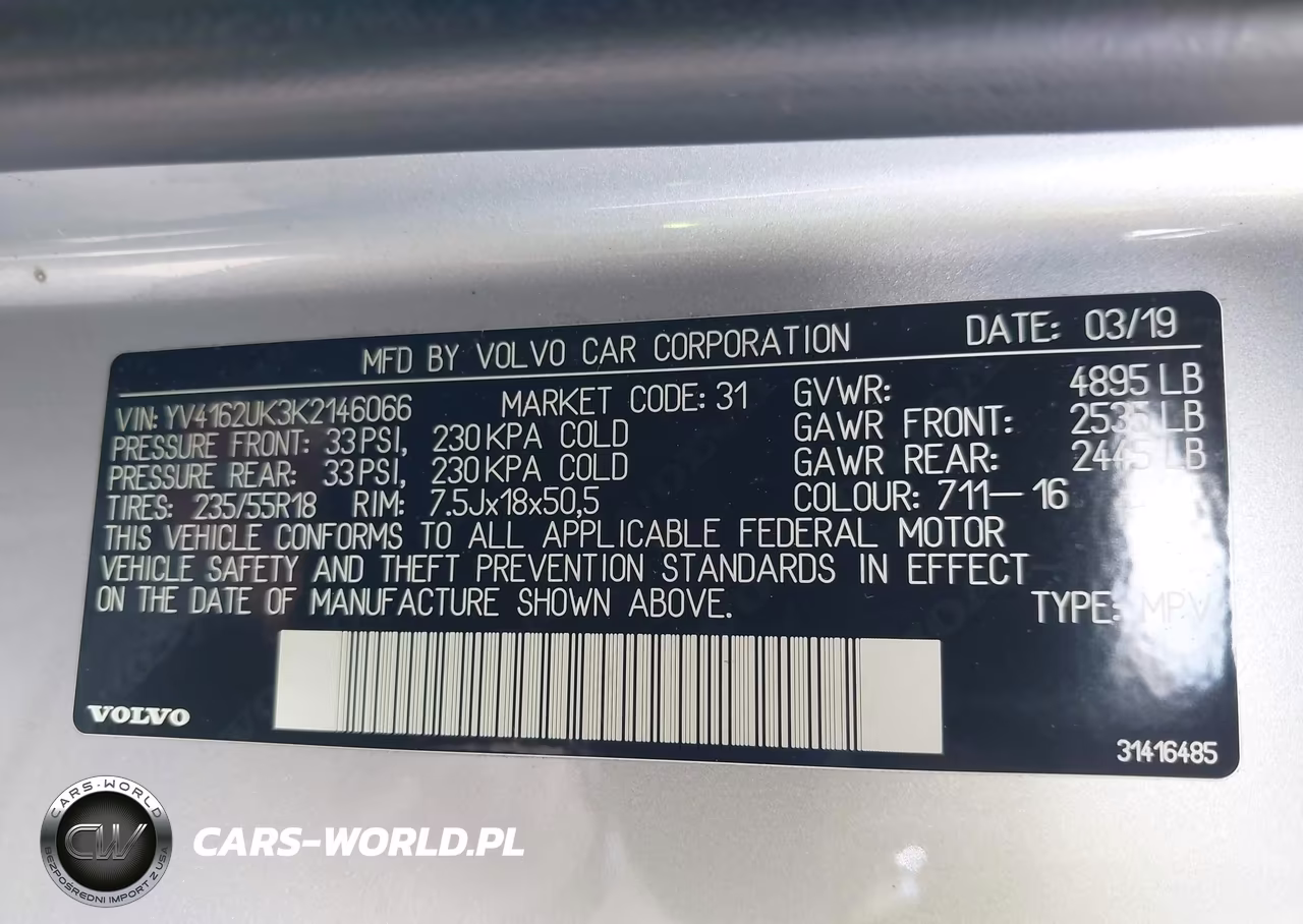 2019 Volvo Xc40 T5 Momentum VIN:YV4162UK3K2146066 - 9