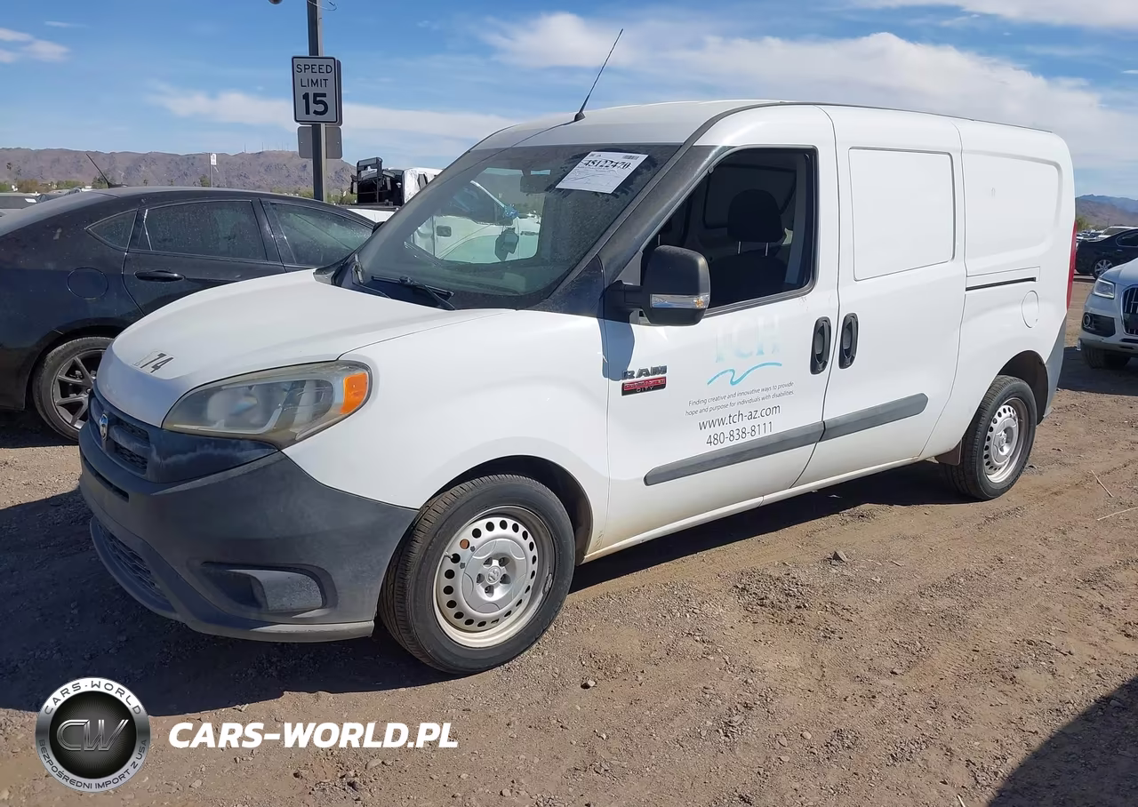 2016 Ram Promaster City Tradesman VIN:ZFBERFAT1G6B51918 - 2