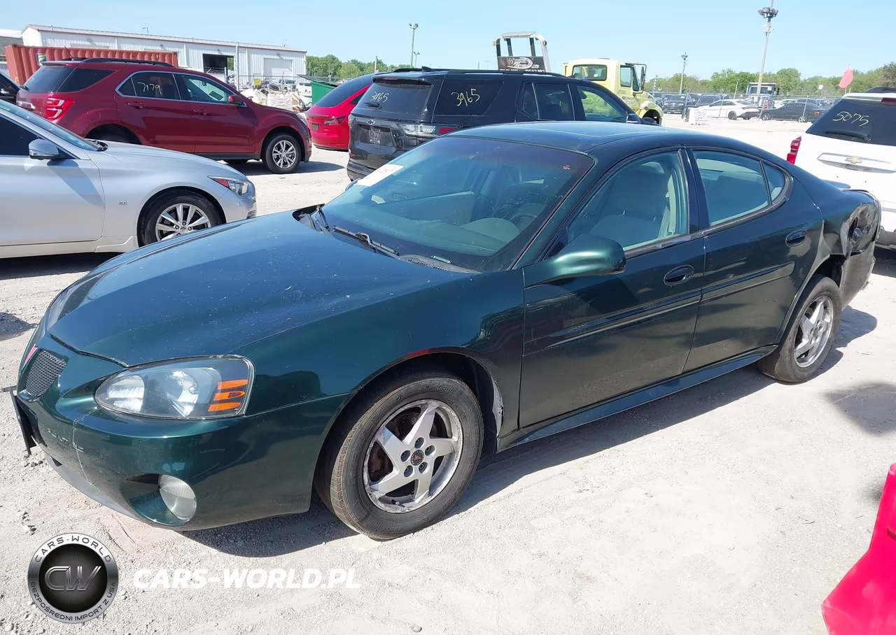 2004 Pontiac Grand Prix Gt2 VIN:2G2WS522041115793 - 2