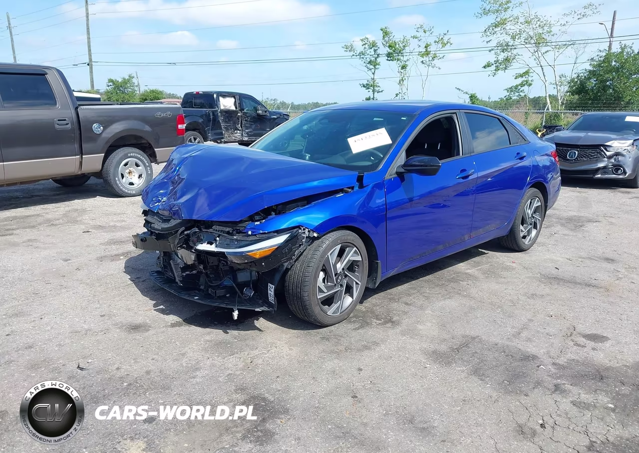 2025 Hyundai Elantra Sel Sport VIN:KMHLM4DG7SU031544 - 2