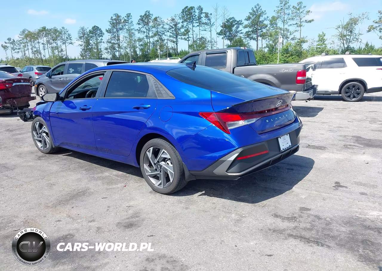 2025 Hyundai Elantra Sel Sport VIN:KMHLM4DG7SU031544 - 3