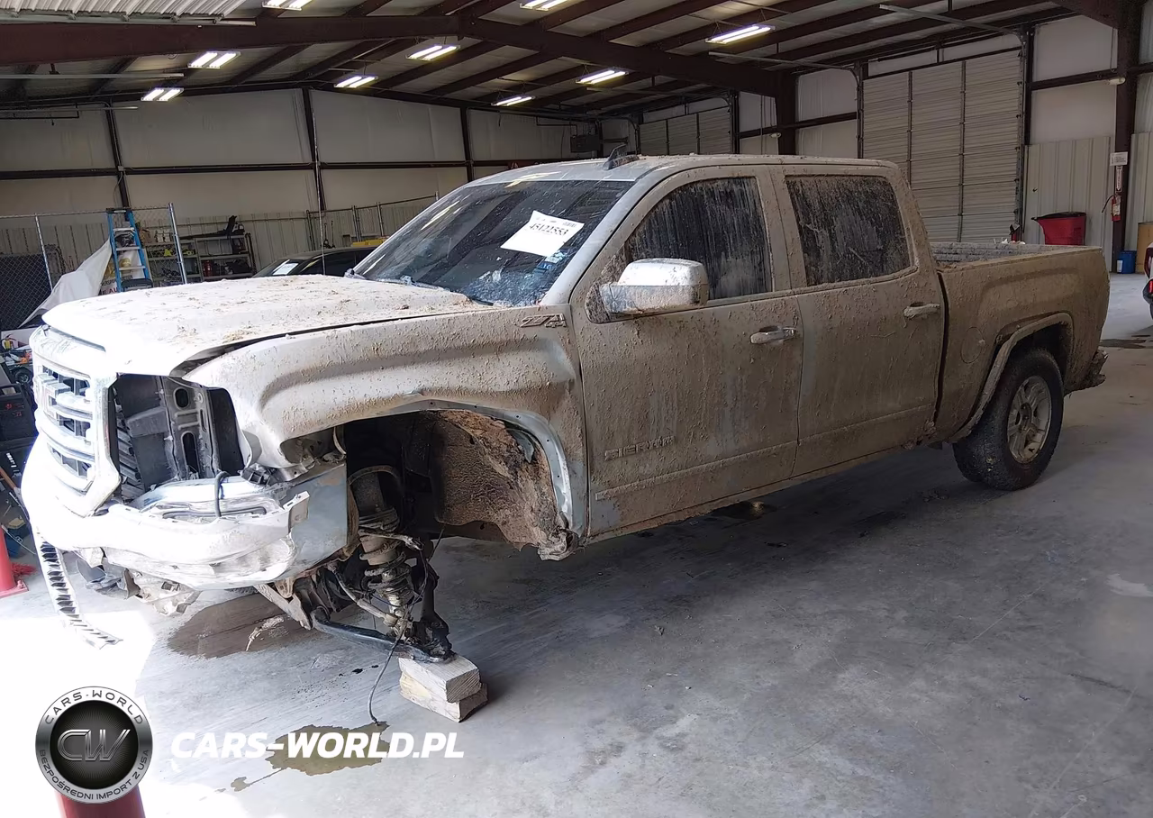 2017 GMC Sierra 1500 Slt VIN:3GTU2NEC5HG275916 - 2