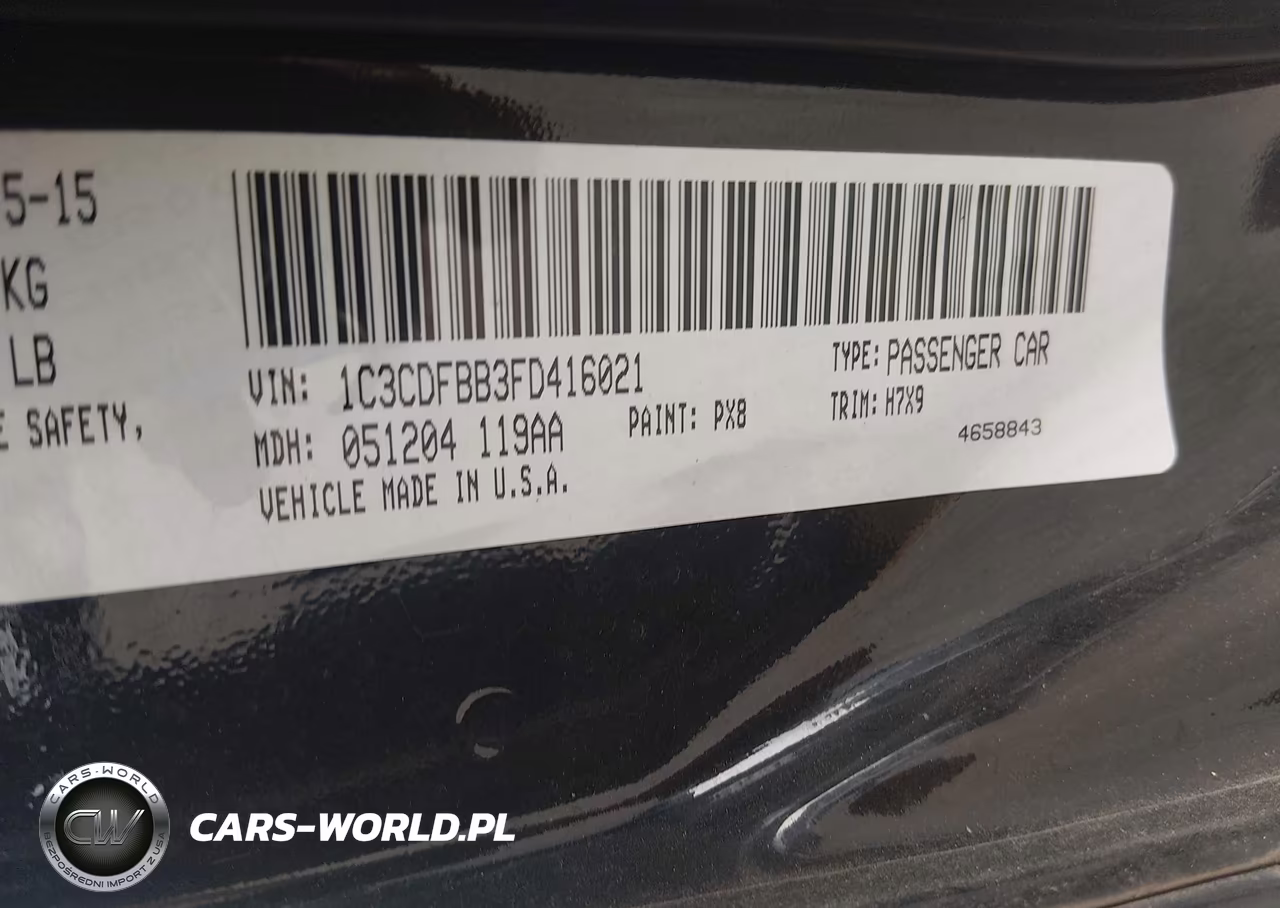 2015 Dodge Dart Sxt VIN:1C3CDFBB3FD416021 - 9