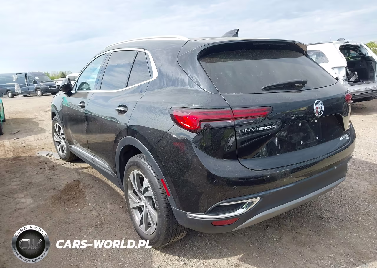 2022 Buick Envision Fwd Essence VIN:LRBFZNR40ND016880 - 3