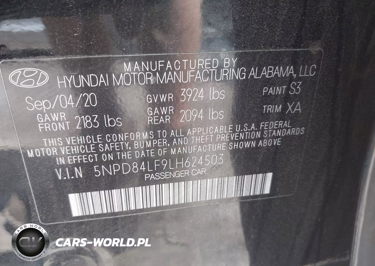 2020 Hyundai Elantra Value Edition VIN:5NPD84LF9LH624503 - 9
