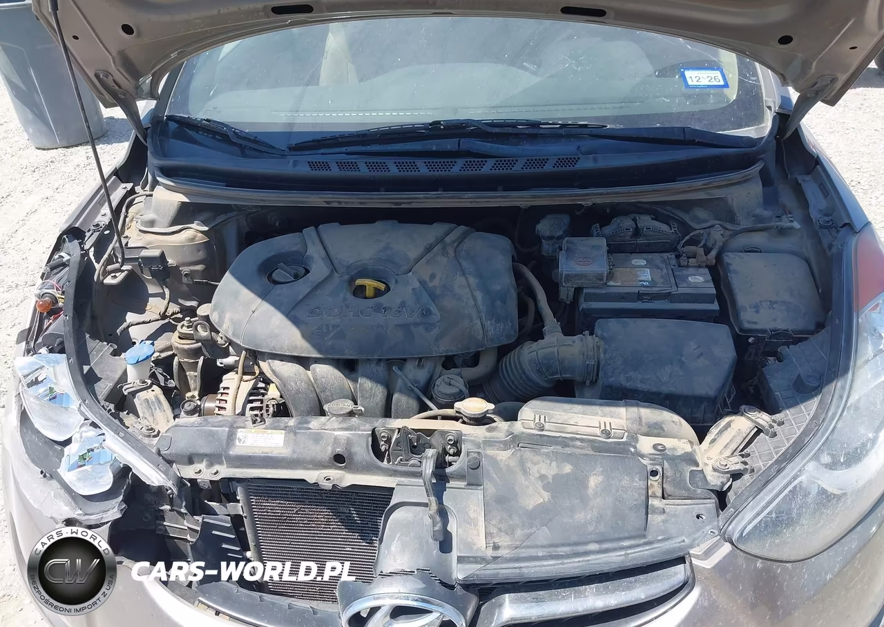 2012 Hyundai Elantra Limited VIN:5NPDH4AE8CH107431 - 10