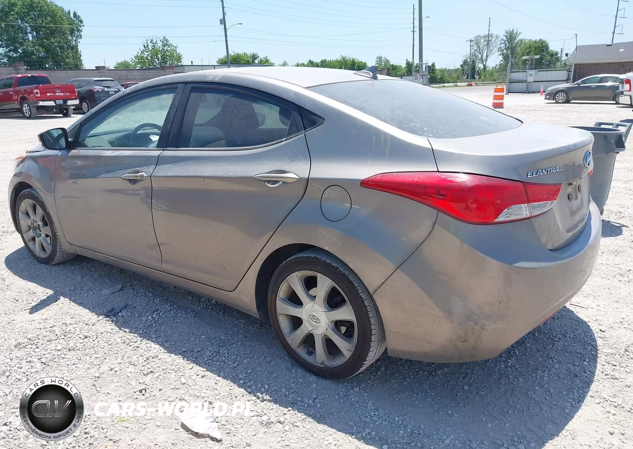 2012 Hyundai Elantra Limited VIN:5NPDH4AE8CH107431 - 3