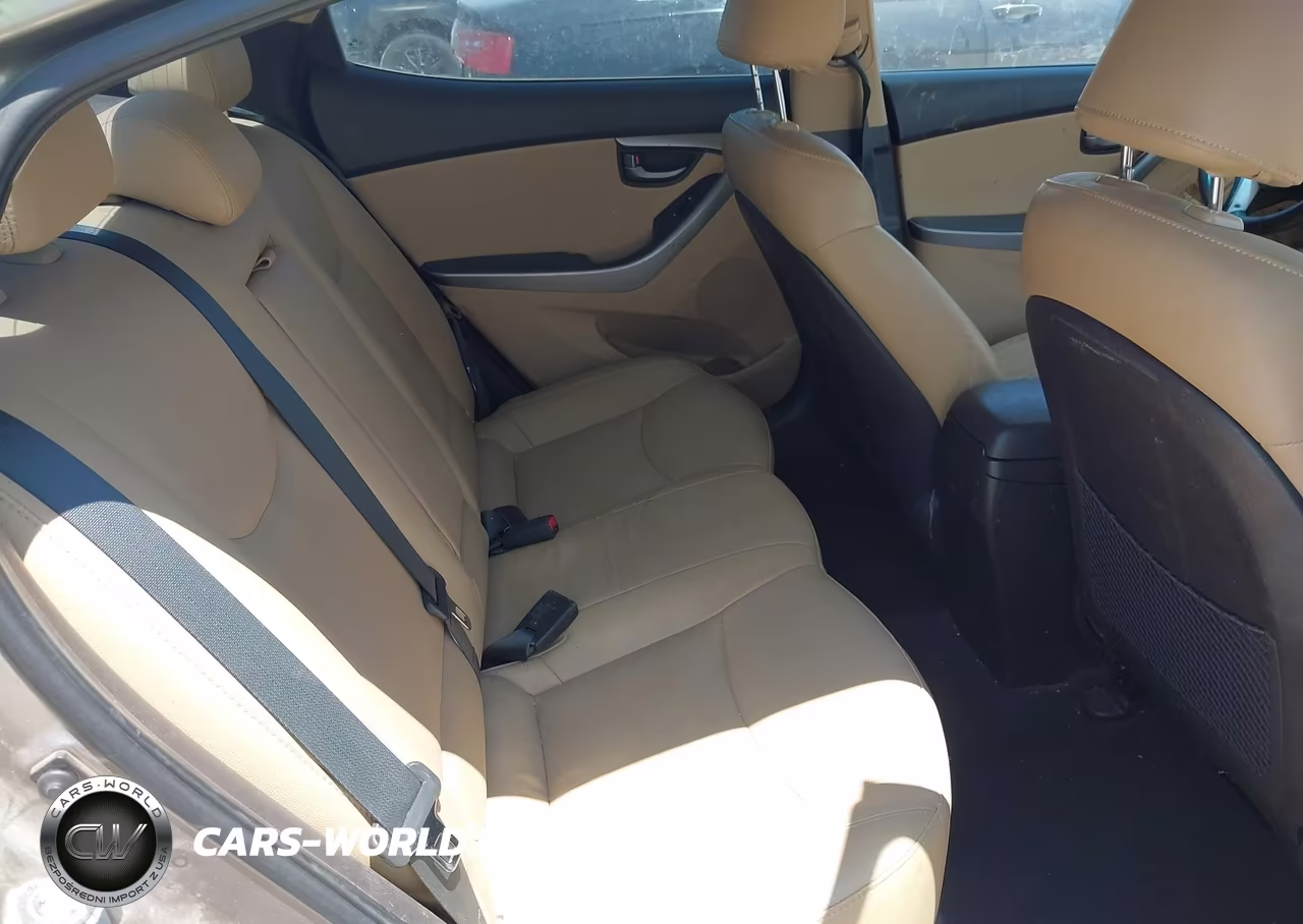 2012 Hyundai Elantra Limited VIN:5NPDH4AE8CH107431 - 8