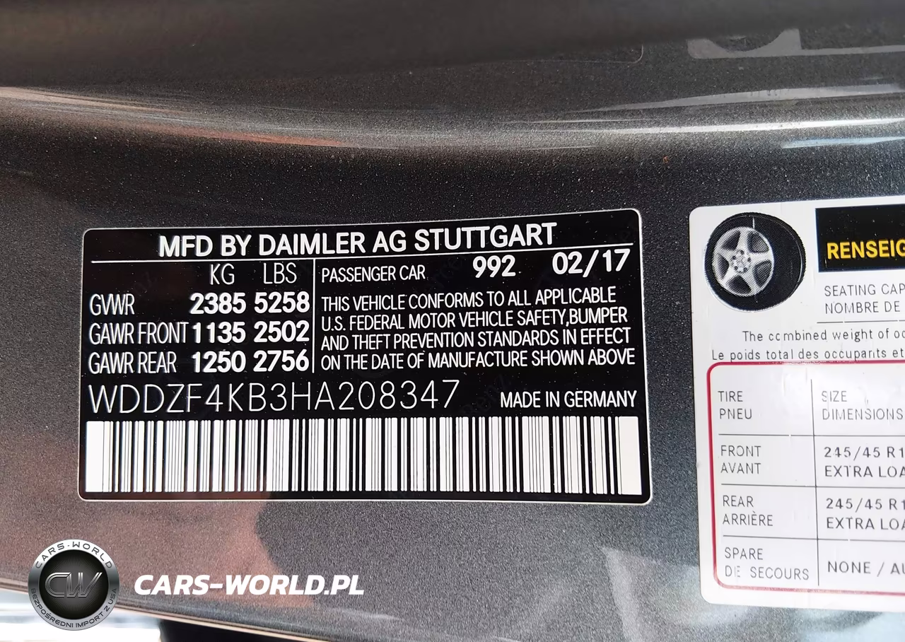 2017 Mercedes-Benz E 300 4Matic VIN:WDDZF4KB3HA208347 - 9