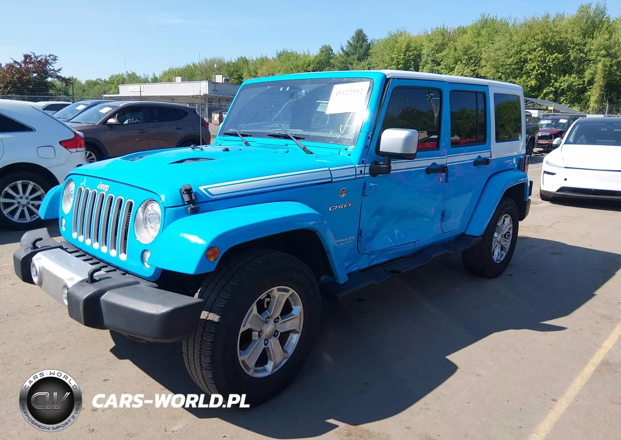 2017 Jeep Wrangler Unlimited Chief Edition 4X4 VIN:1C4BJWEG0HL667160 - 2