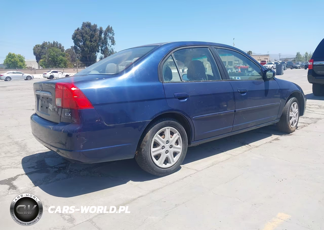 2003 Honda Civic Ex VIN:JHMES26703S000345 - 4