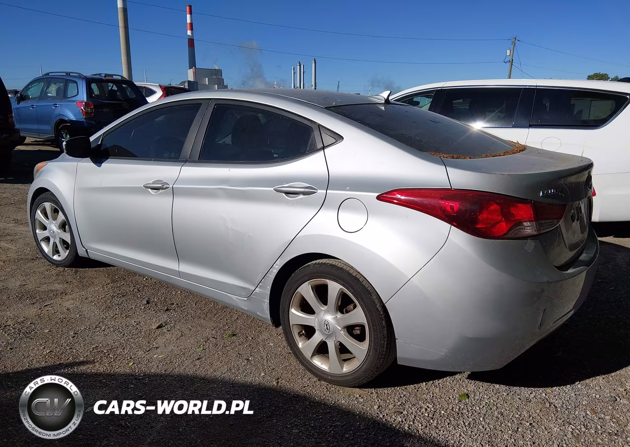 2011 Hyundai Elantra Limited VIN:5NPDH4AE8BH000779 - 3
