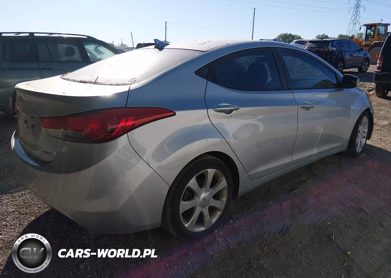 2011 Hyundai Elantra Limited VIN:5NPDH4AE8BH000779 - 4
