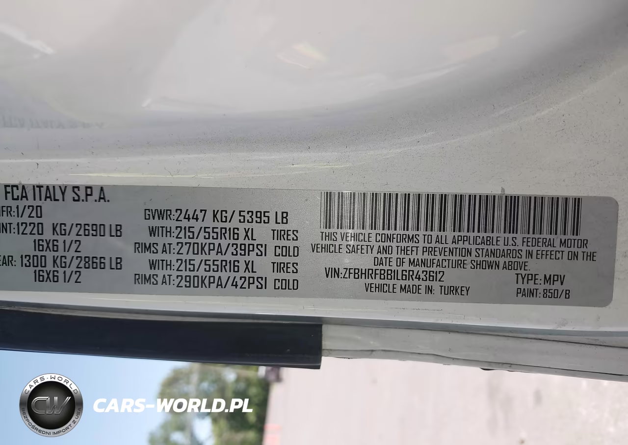 2020 Ram Promaster City Slt VIN:ZFBHRFBB1L6R43612 - 9
