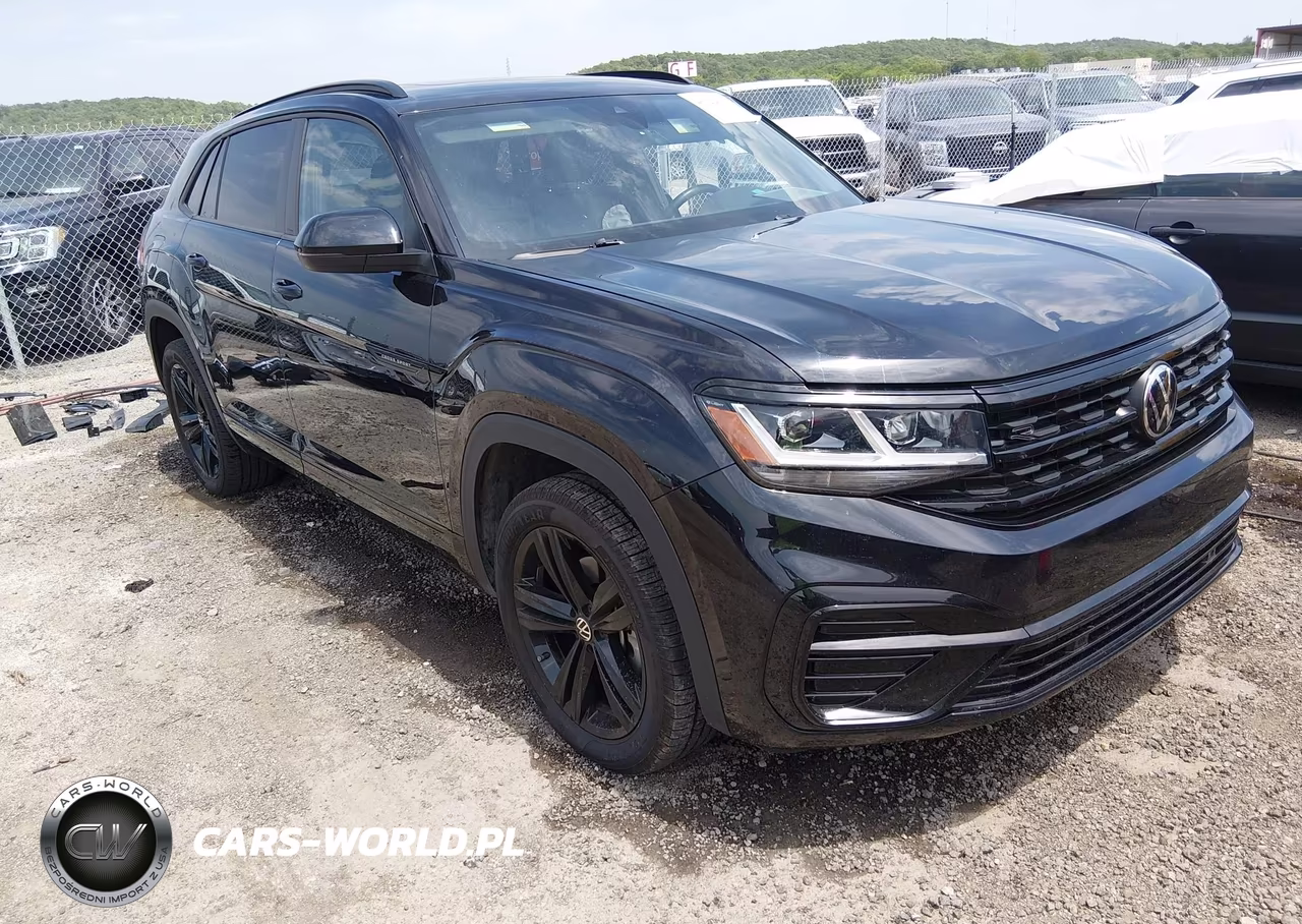 2023 Volkswagen Atlas Cross Sport 3.6L V6 Sel-3.6L V6 Sel R-Line Black