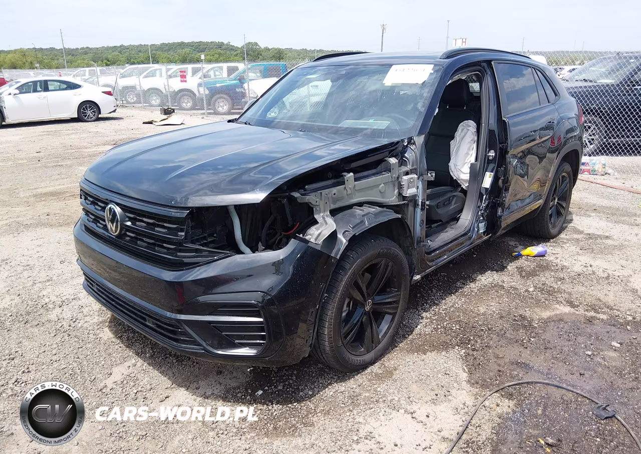 2023 Volkswagen Atlas Cross Sport 3.6L V6 Sel-3.6L V6 Sel R-Line Black VIN:1V2SE2CA5PC216380 - 2