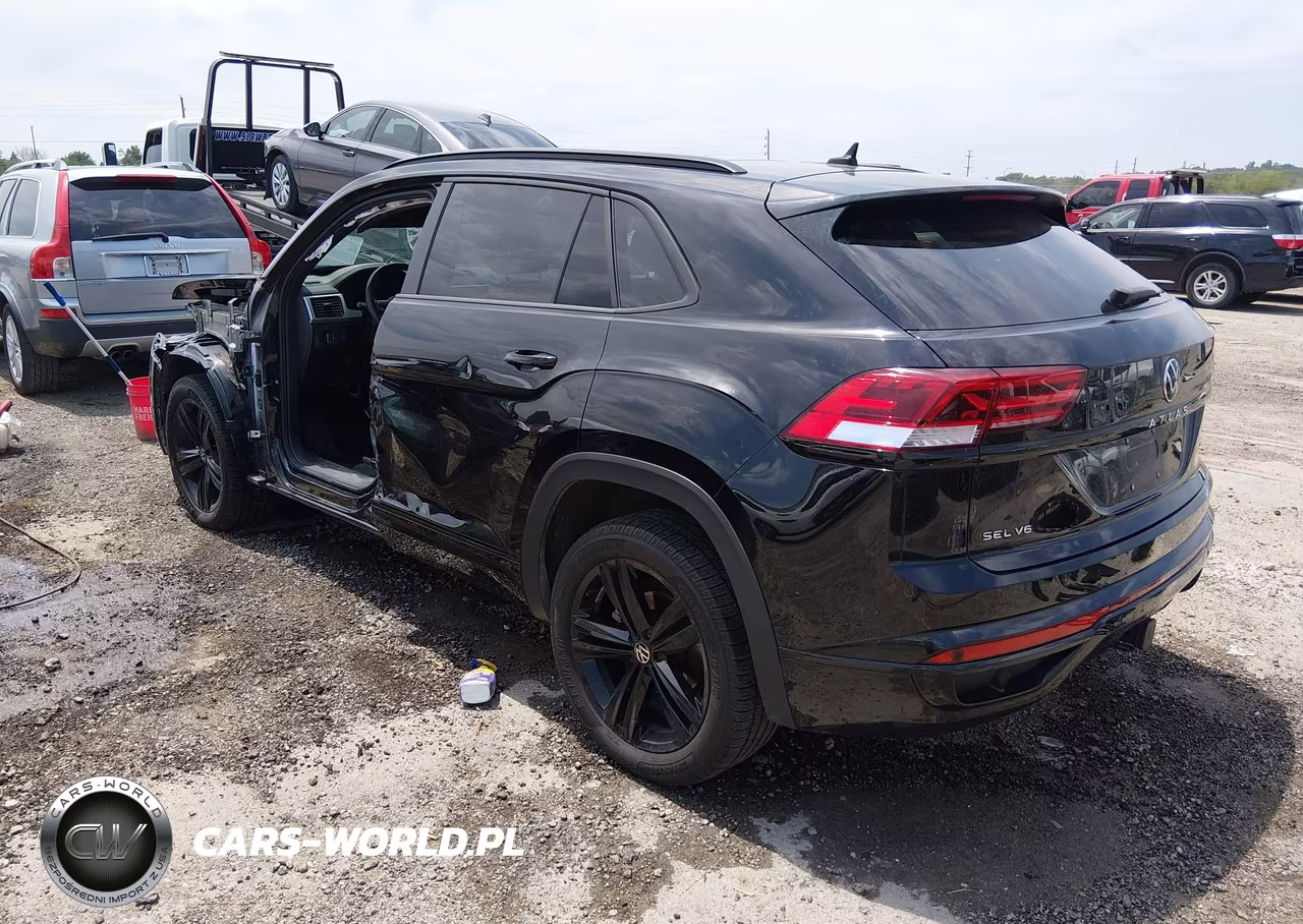 2023 Volkswagen Atlas Cross Sport 3.6L V6 Sel-3.6L V6 Sel R-Line Black VIN:1V2SE2CA5PC216380 - 3