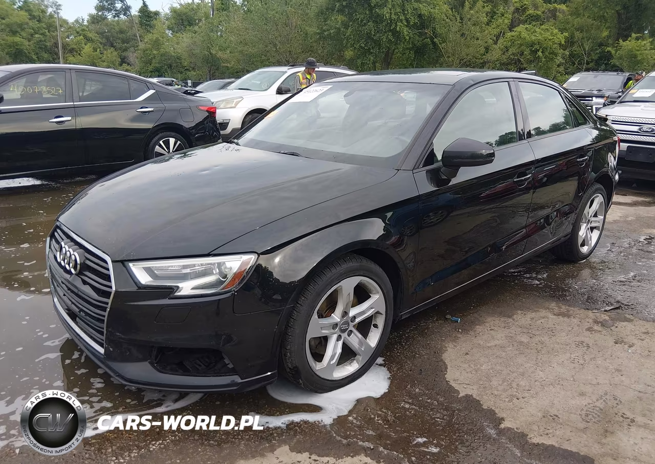 2018 Audi A3 2.0T Premium-2.0T Tech Premium VIN:WAUAUHFF6J1055385 - 2