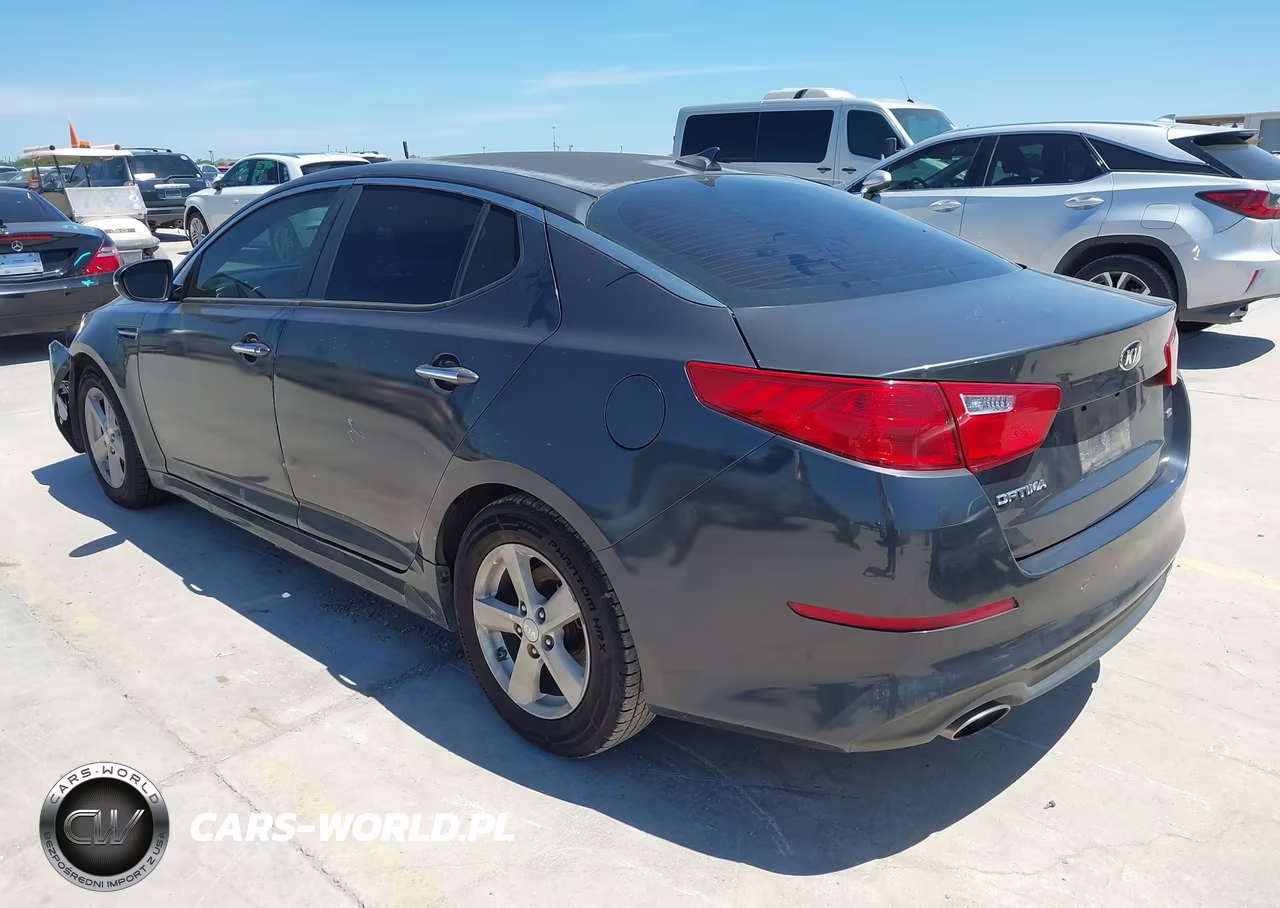 2015 Kia Optima Lx VIN:KNAGM4A74F5628805 - 3