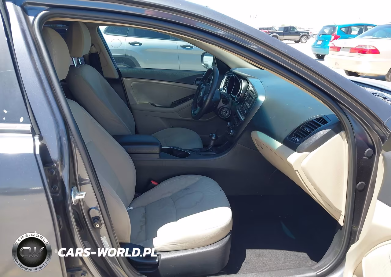 2015 Kia Optima Lx VIN:KNAGM4A74F5628805 - 5