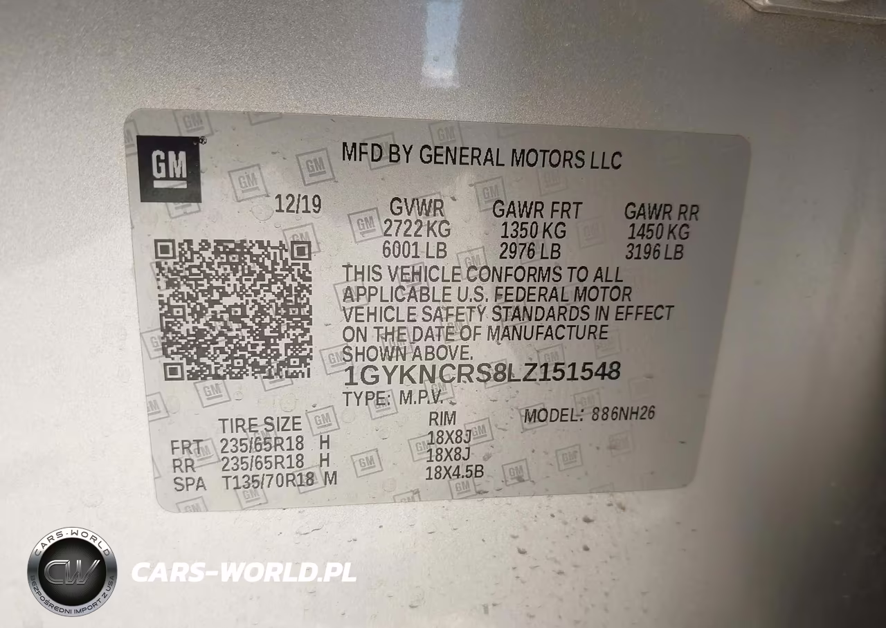 2020 Cadillac Xt5 Fwd Premium Luxury VIN:1GYKNCRS8LZ151548 - 9