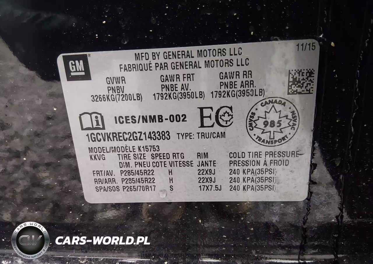 2016 Chevrolet Silverado 1500 1Lt VIN:1GCVKREC2GZ143383 - 9