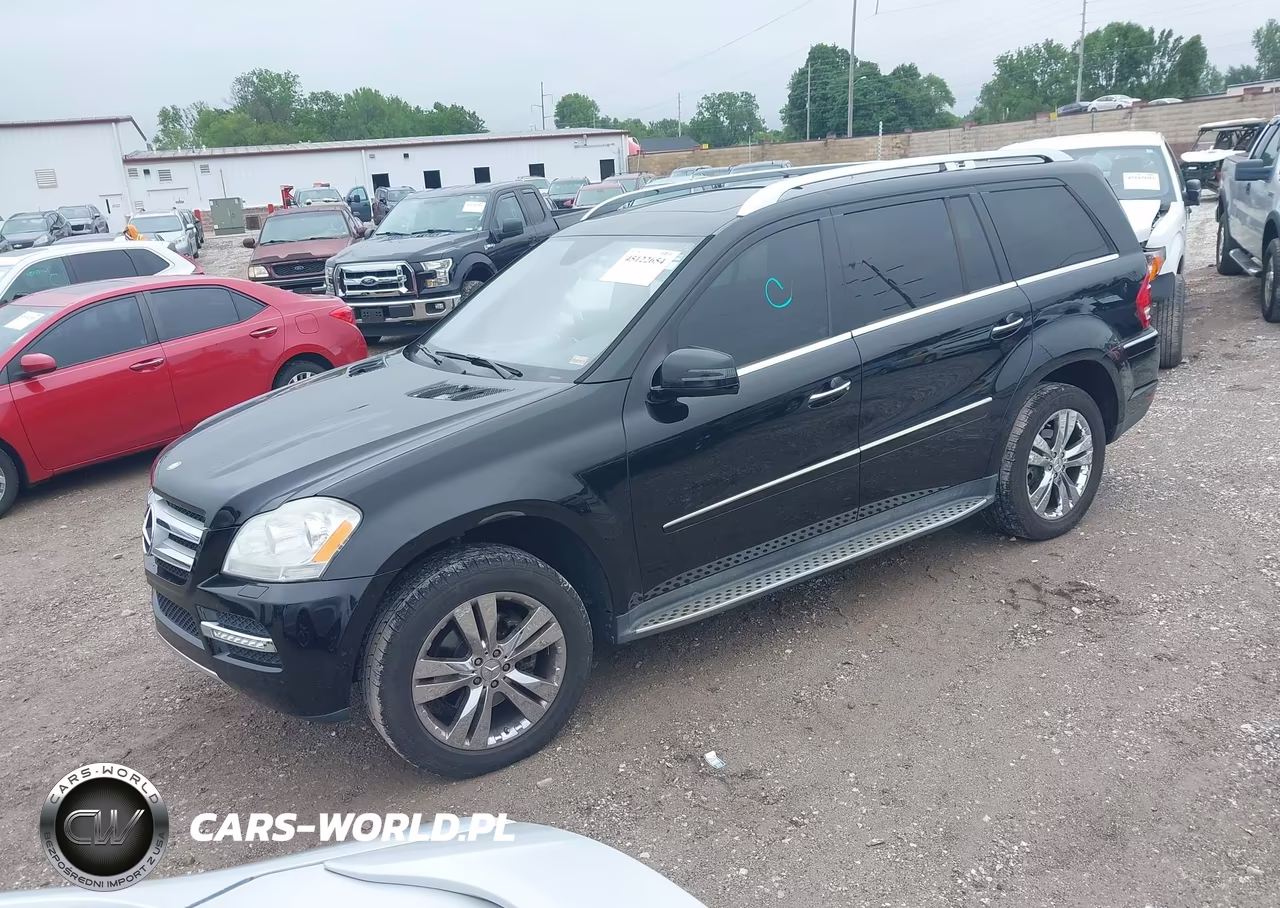 2012 Mercedes-Benz Gl 450 4Matic VIN:4JGBF7BE2CA777105 - 2