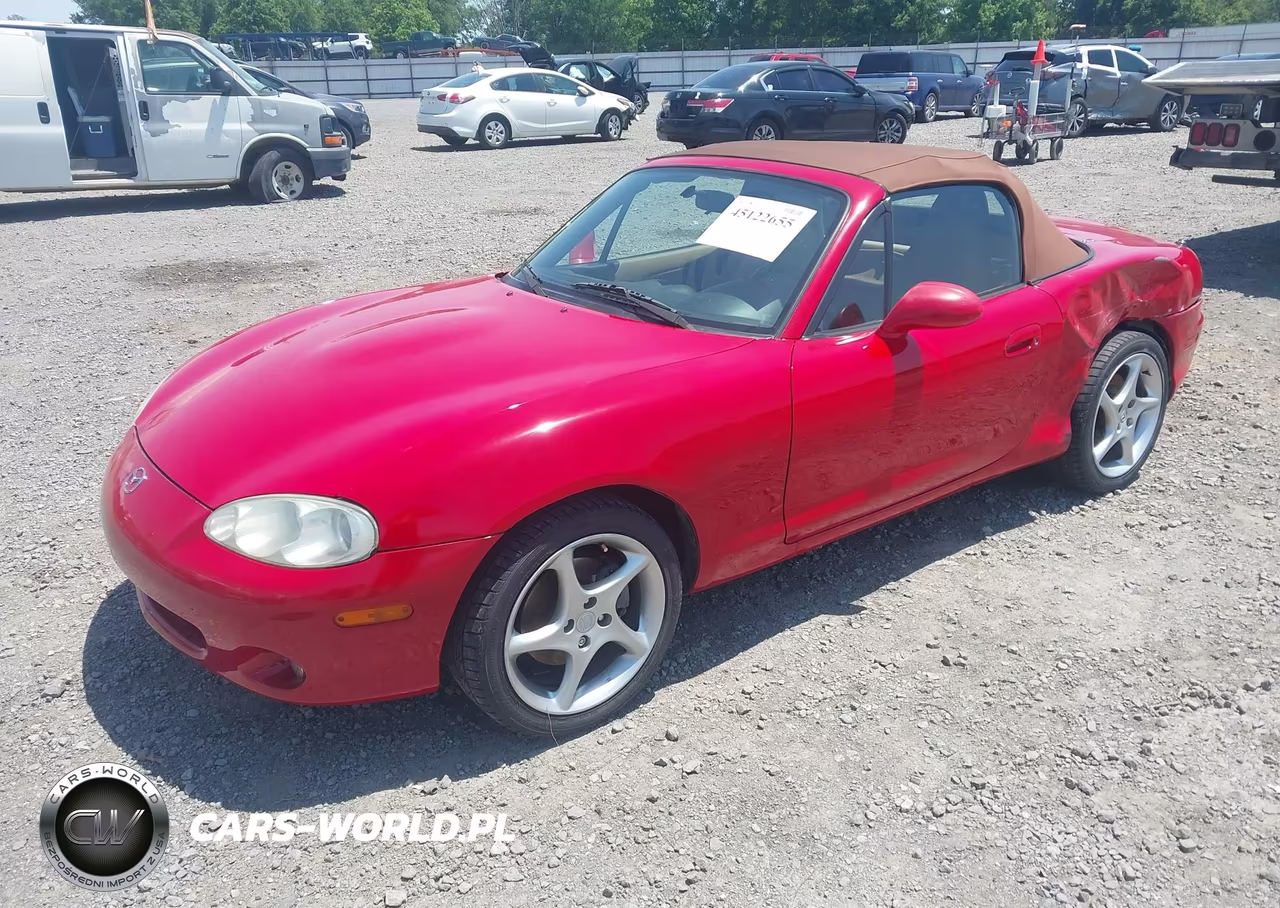 2001 Mazda Mx-5 Miata Ls-Special Edition VIN:JM1NB353310205852 - 2