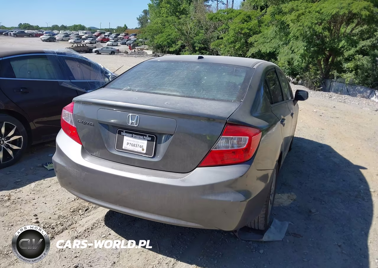 2012 Honda Civic Ex VIN:19XFB2F89CE009465 - 4
