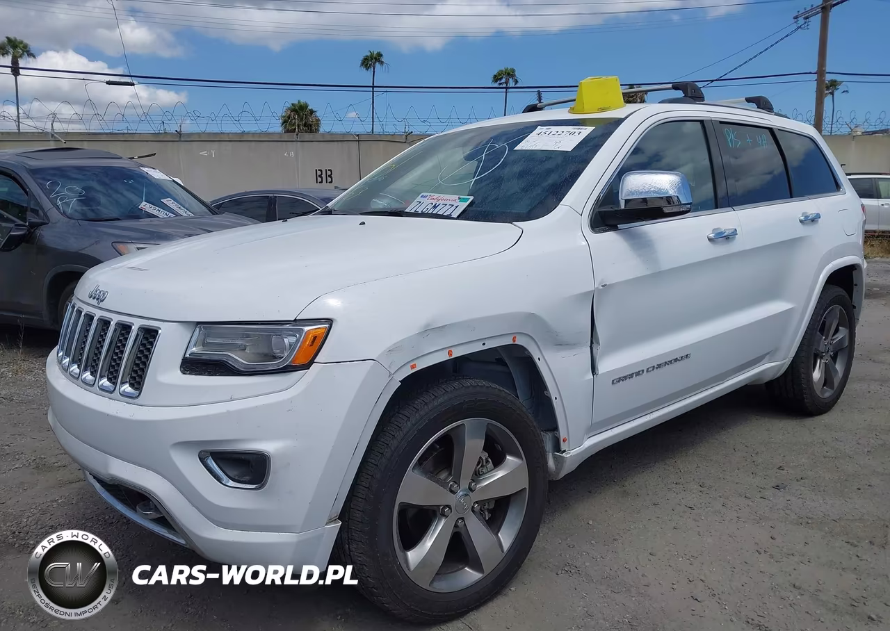 2015 Jeep Grand Cherokee Overland VIN:1C4RJFCG5FC783372 - 2