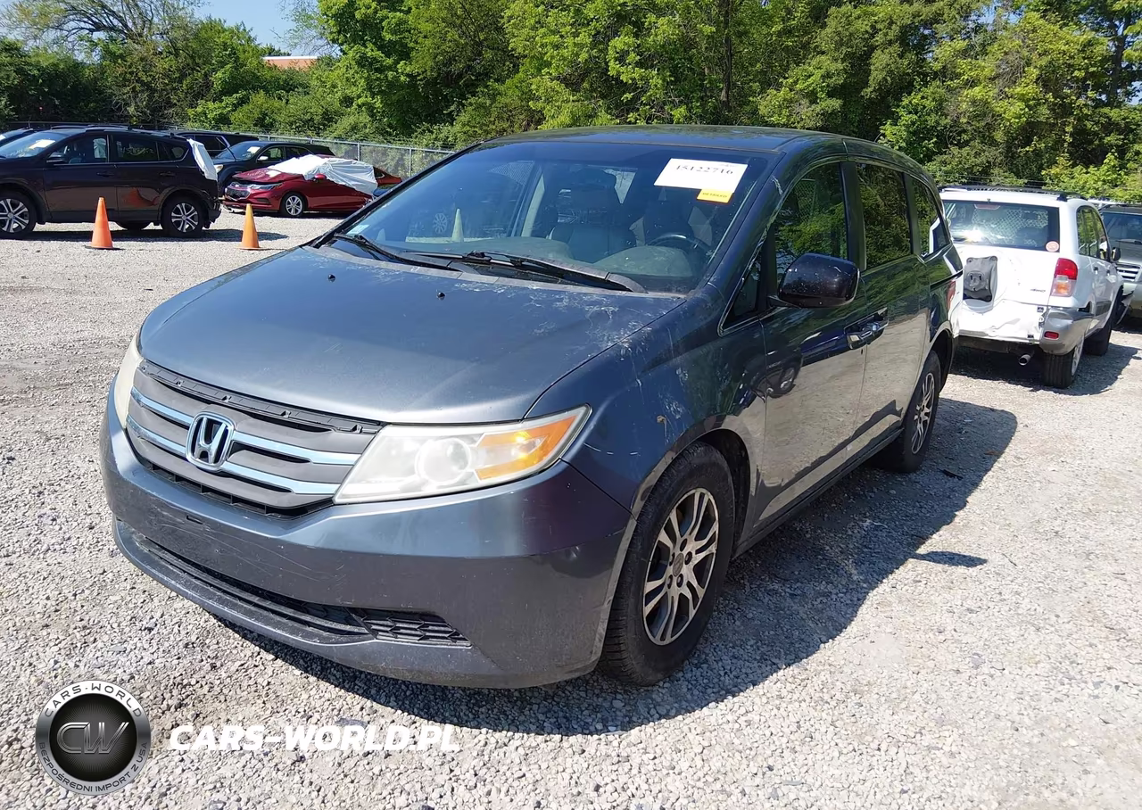 2011 Honda Odyssey Ex-L VIN:5FNRL5H62BB102196 - 2