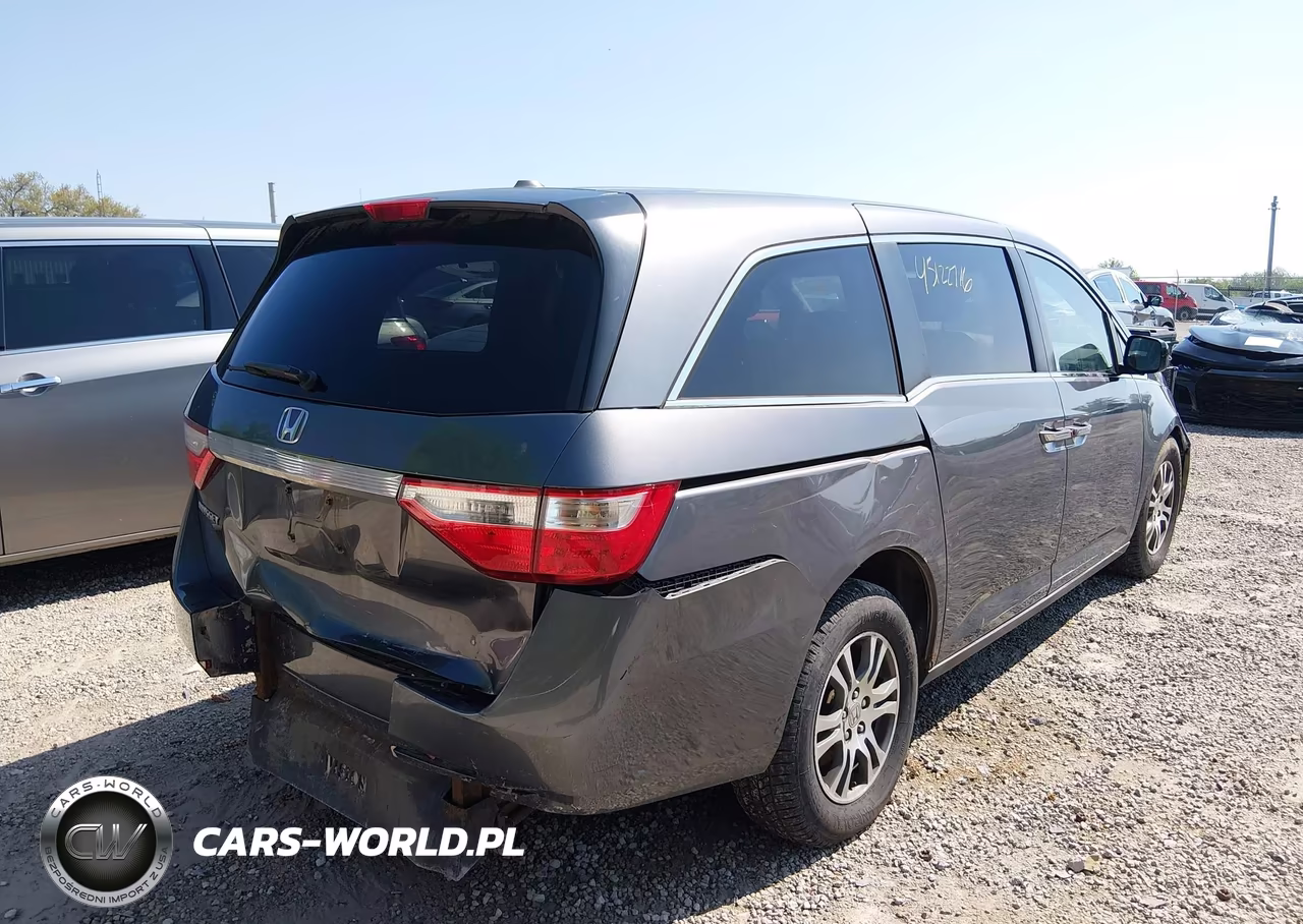 2011 Honda Odyssey Ex-L VIN:5FNRL5H62BB102196 - 4