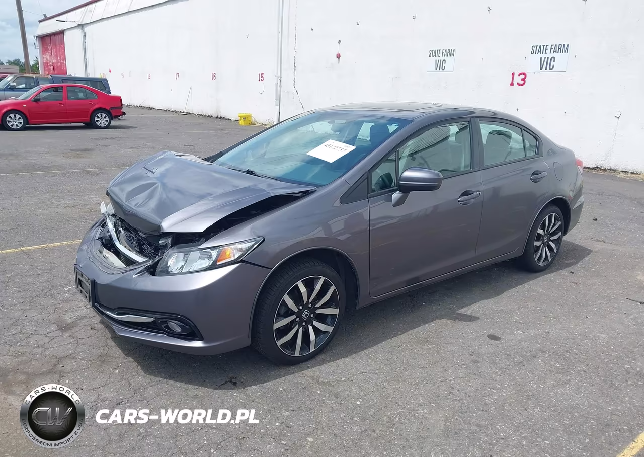 2014 Honda Civic Ex-L VIN:19XFB2F90EE269765 - 2