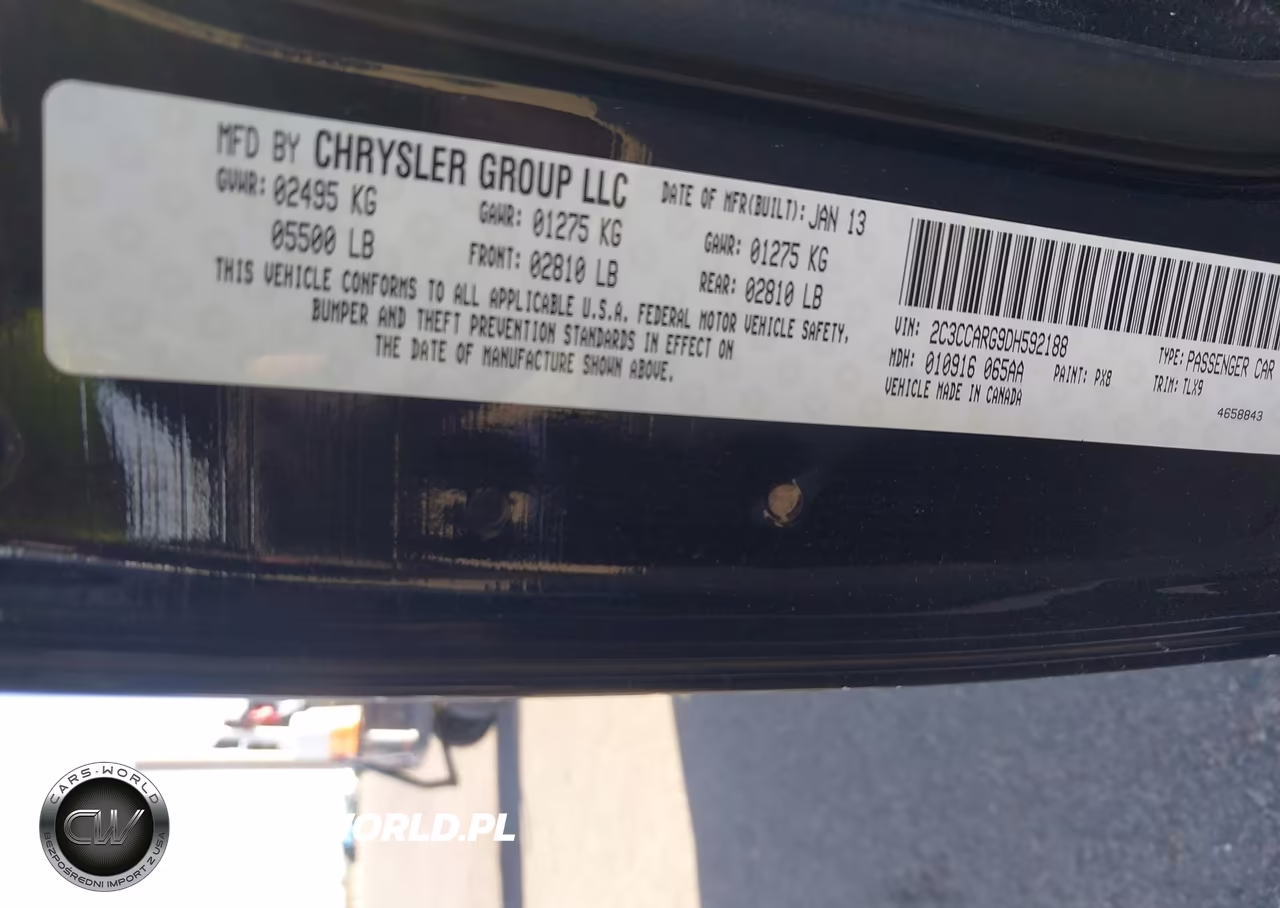 2013 Chrysler 300 Motown VIN:2C3CCARG9DH592188 - 9