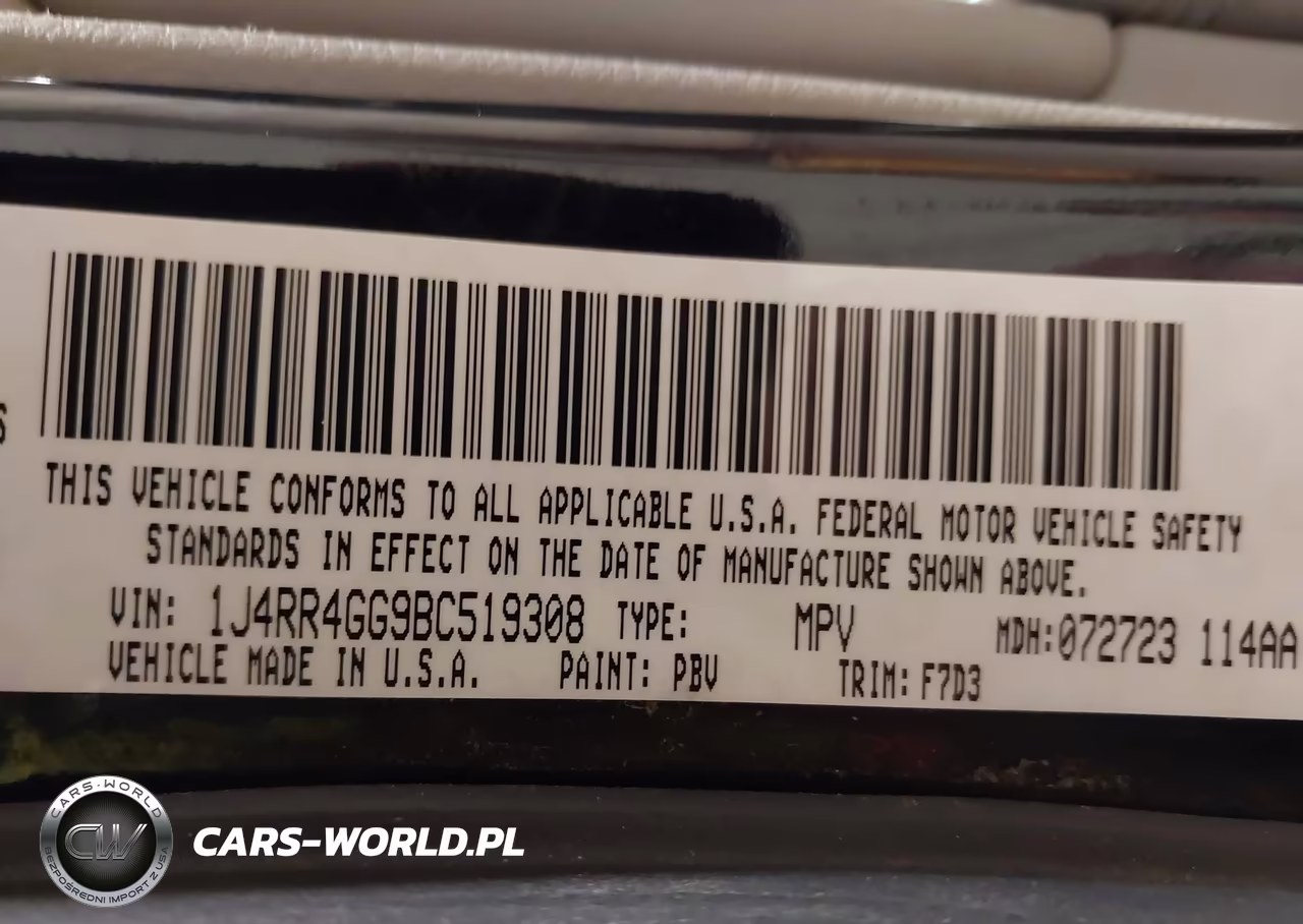 2011 Jeep Grand Cherokee Laredo VIN:1J4RR4GG9BC519308 - 9