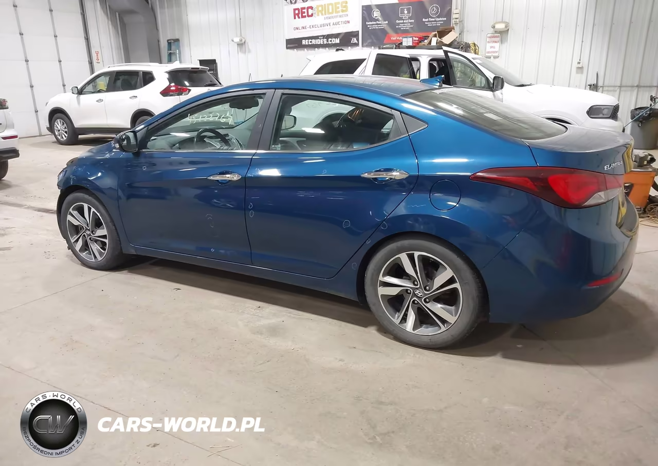 2014 Hyundai Elantra Limited VIN:KMHDH4AE6EU129111 - 3