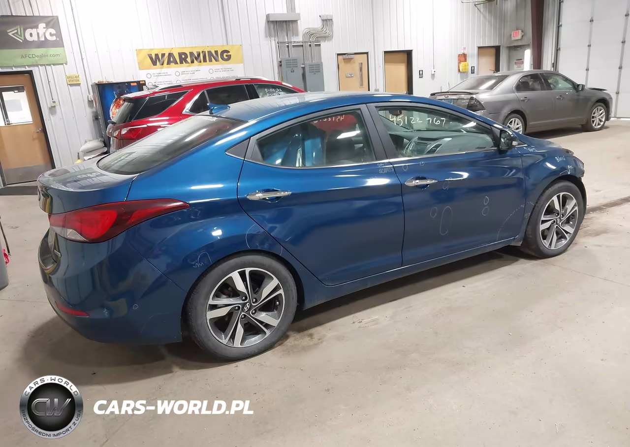2014 Hyundai Elantra Limited VIN:KMHDH4AE6EU129111 - 4