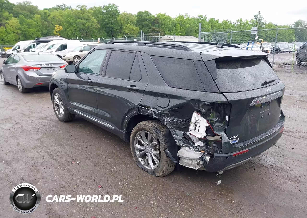 2022 Ford Explorer Xlt VIN:1FMSK8DH8NGC09725 - 3