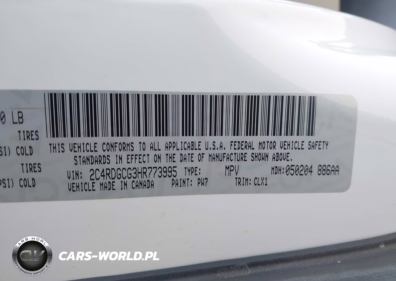 2017 Dodge Grand Caravan Sxt VIN:2C4RDGCG3HR773995 - 9