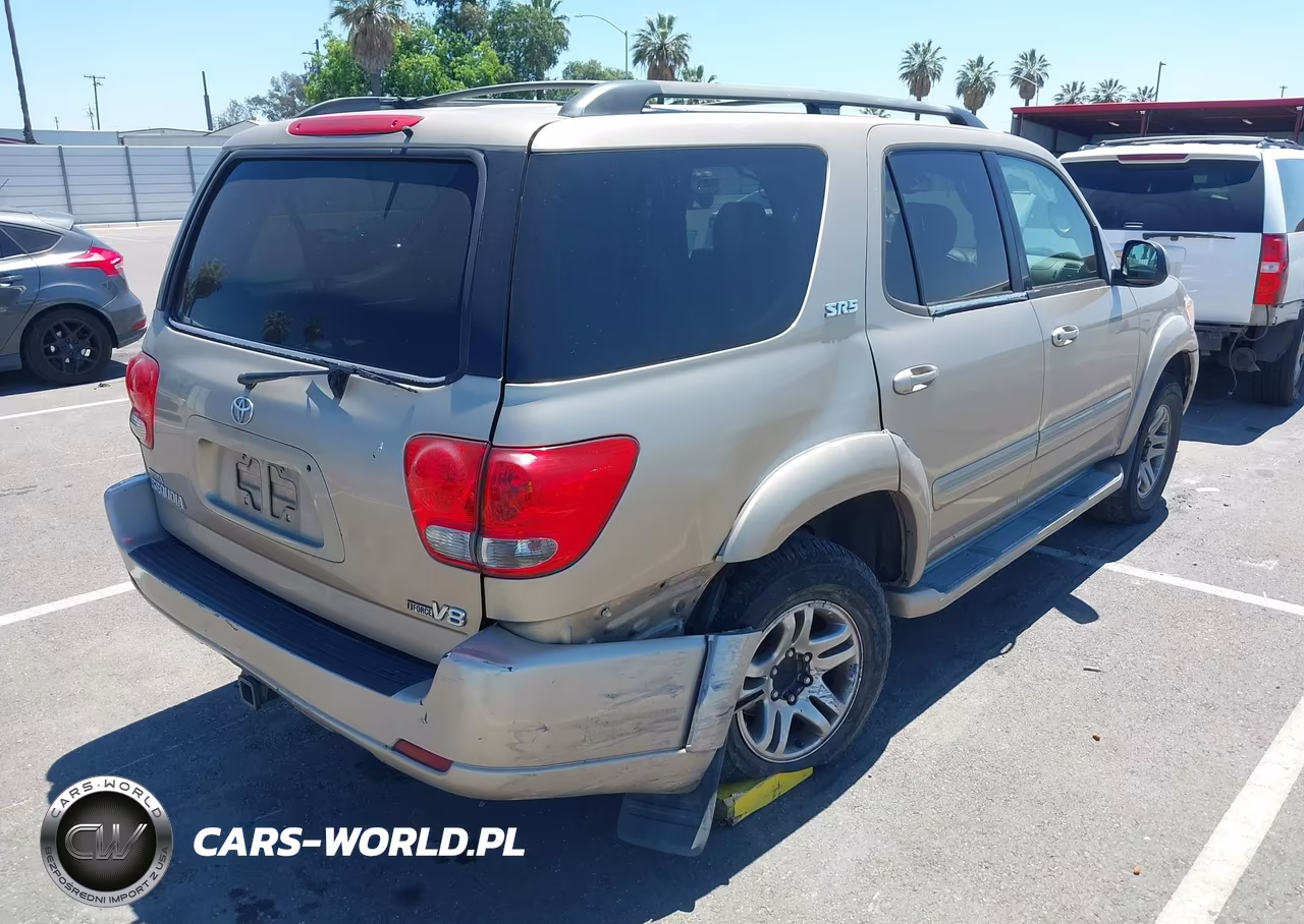 2005 Toyota Sequoia Sr5 V8 VIN:5TDZT34A45S261235 - 4